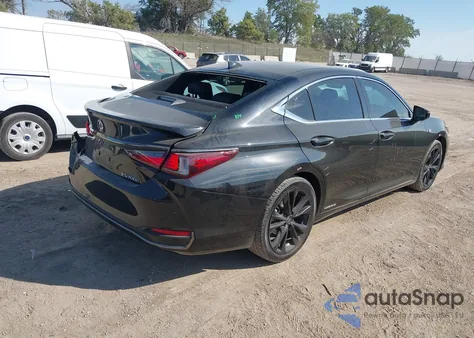 2022 Lexus Es 300H F Sport z USA, uszkodzony, nr VIN 58AGA1C1XNU021755